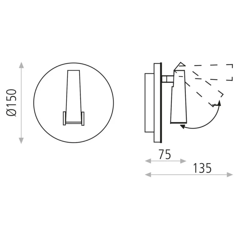 Panau - Aplique de pared - ACB