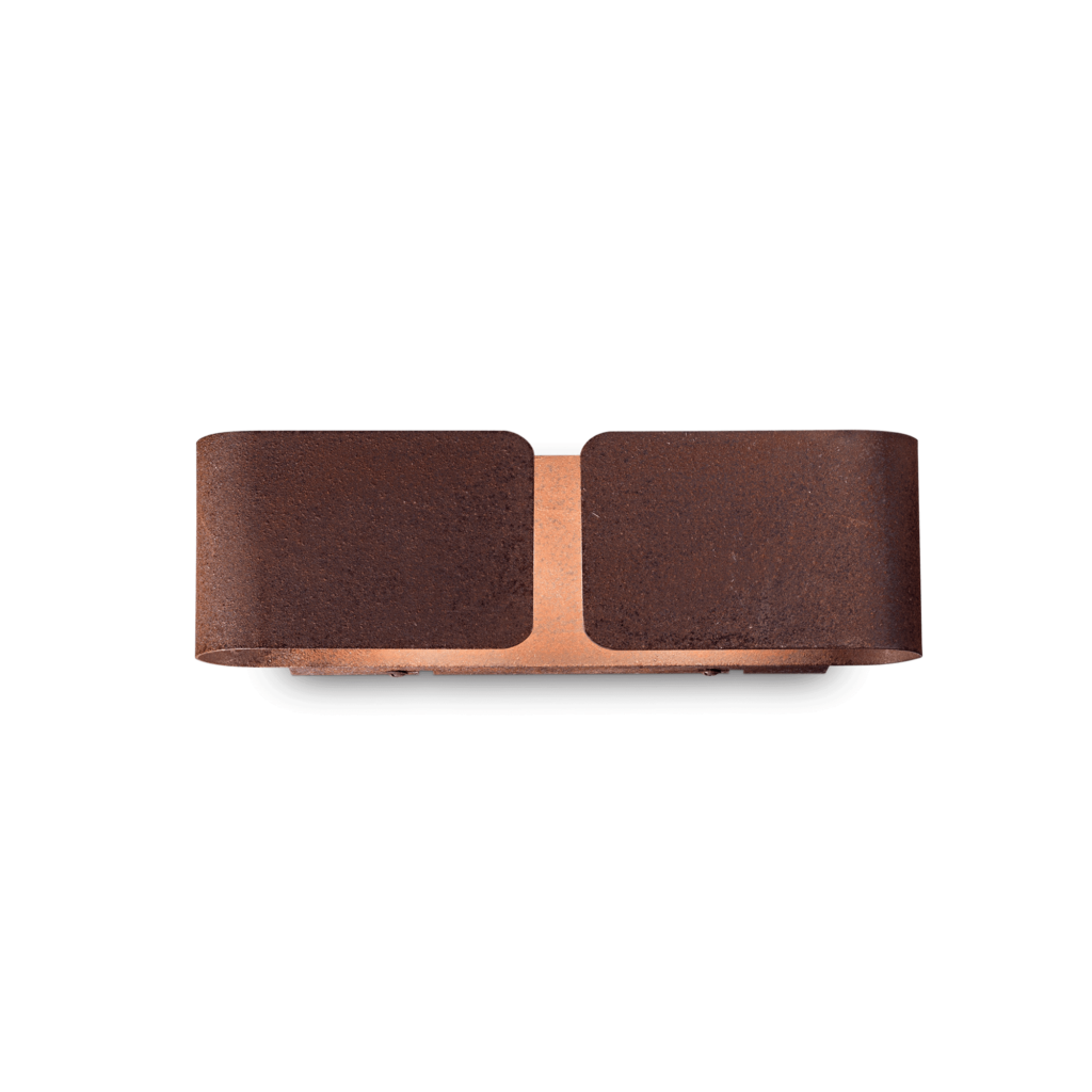 Clip - Aplique de pared - Corten - Ideal Lux