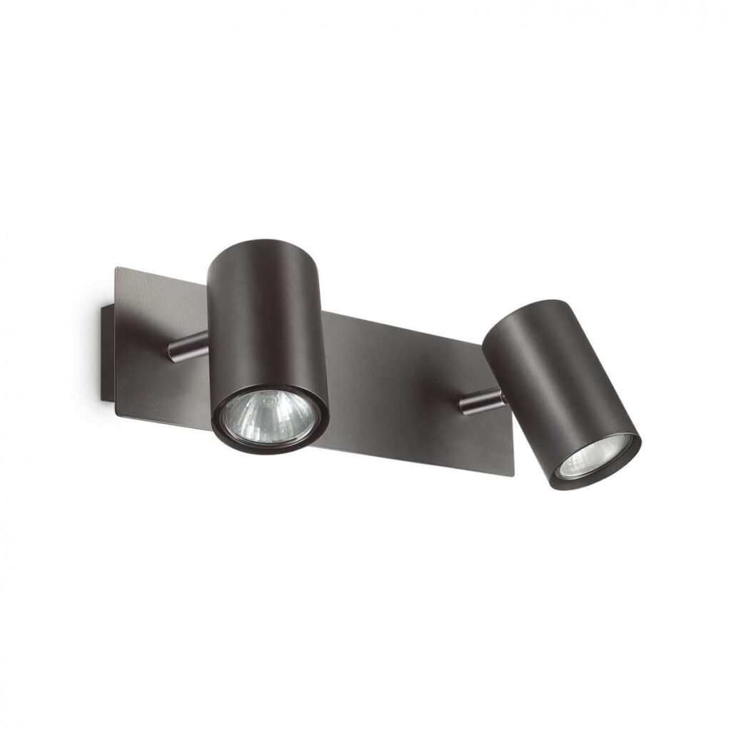 Spot 2 - Aplique de pared - Negro - Ideal Lux